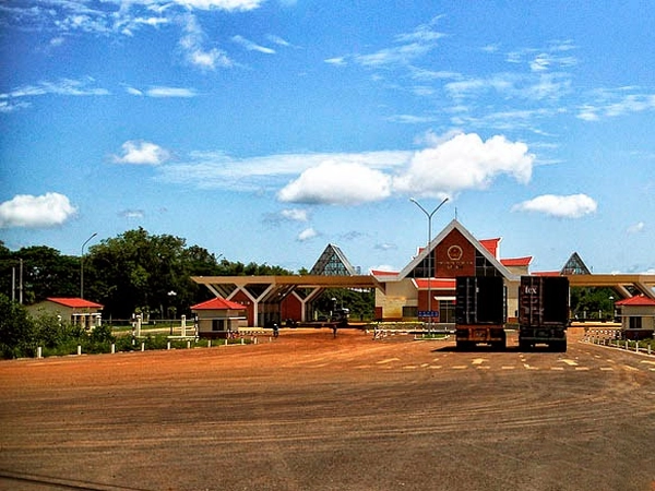 Recognition of gathering and inspection locations for goods at Loc Thinh border gate