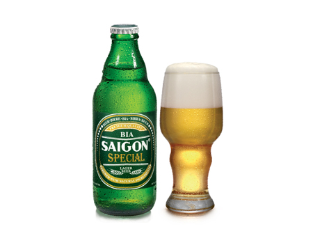 Saigon beer bottle