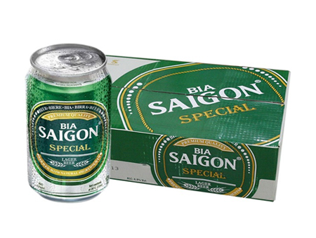 Saigon Beer Cans